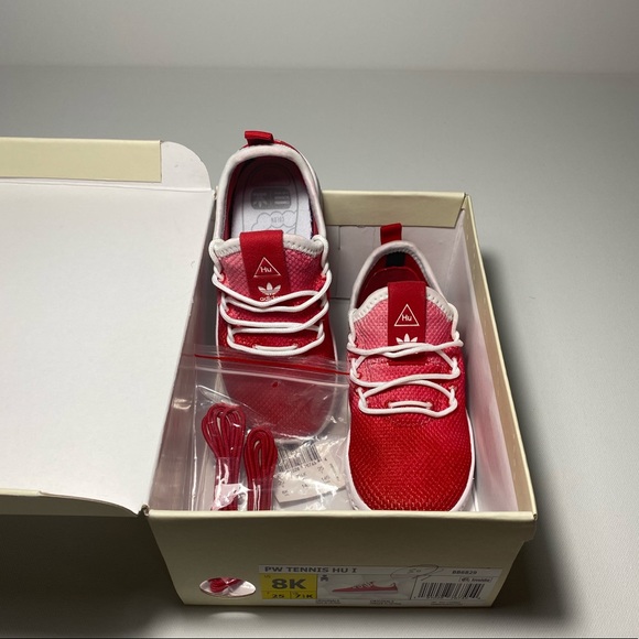 Pharrell Williams Toddlers Adidas in Red - Picture 4 of 6
